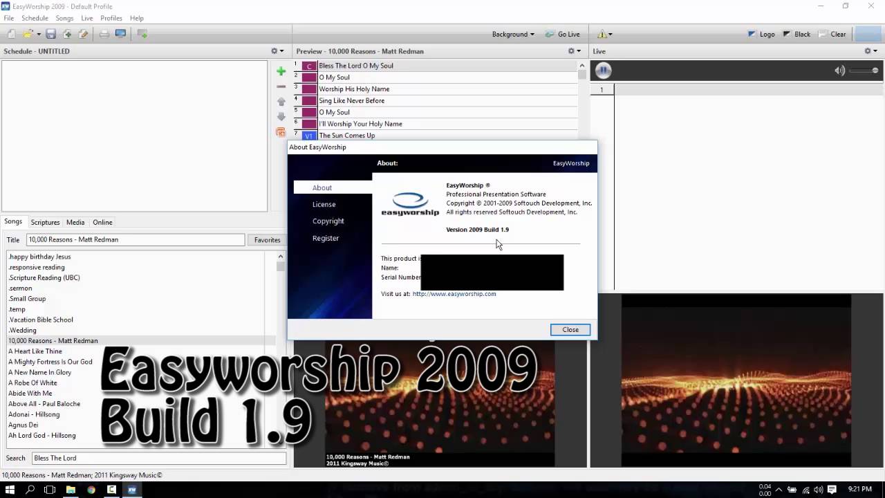 easyworship 2009 crack free download